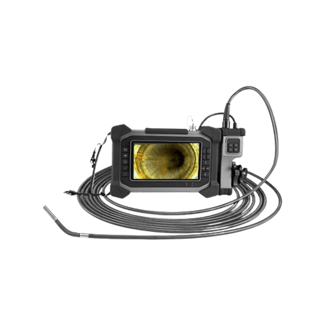 AE-DDX Long Borescope inspecting automotive components