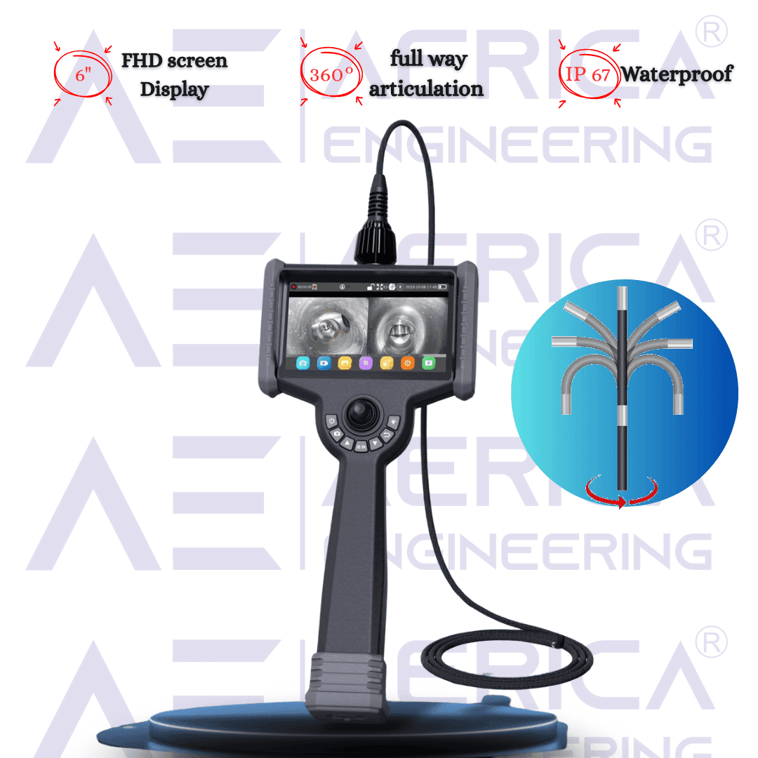 AE-SGP Industrial Borescope for infrastructure inspection